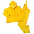 Custom Leathercraft Rainsuits 2XL Yellow 3Pc .20mm R1102X